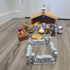 Little People Nativity Set From 2005-2006 Set